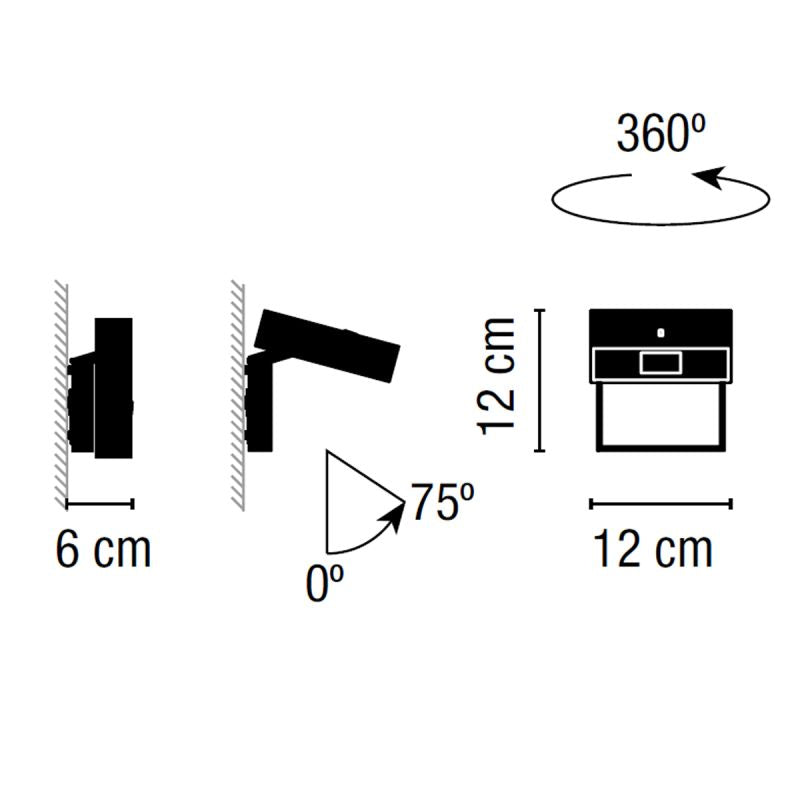 Vibia Lighting - Wandleuchte Alpha 794004