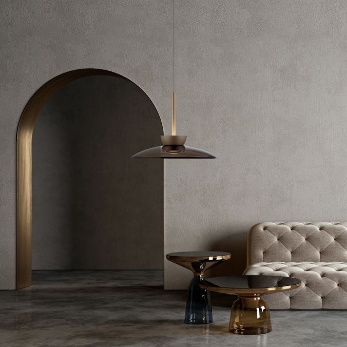 Pendelleuchte Pure E-Moon grau LED