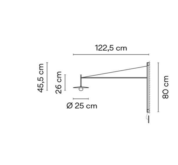 Vibia - Wandleuchte Tempo LED