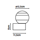 Marset - Wandleuchte Dipping Light A1-13