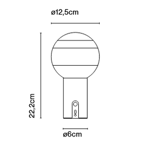 Marset - Akkuleuchte Dipping Light