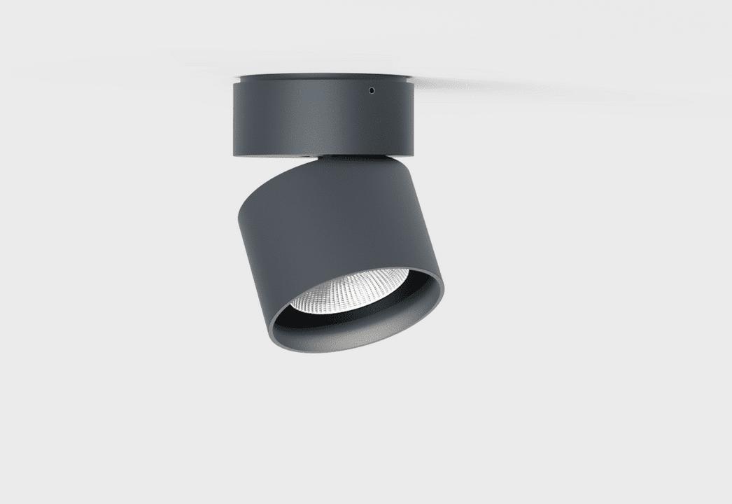 IP44 - Deckenleuchte Aufbauleuchte Pro R anthrazit LED