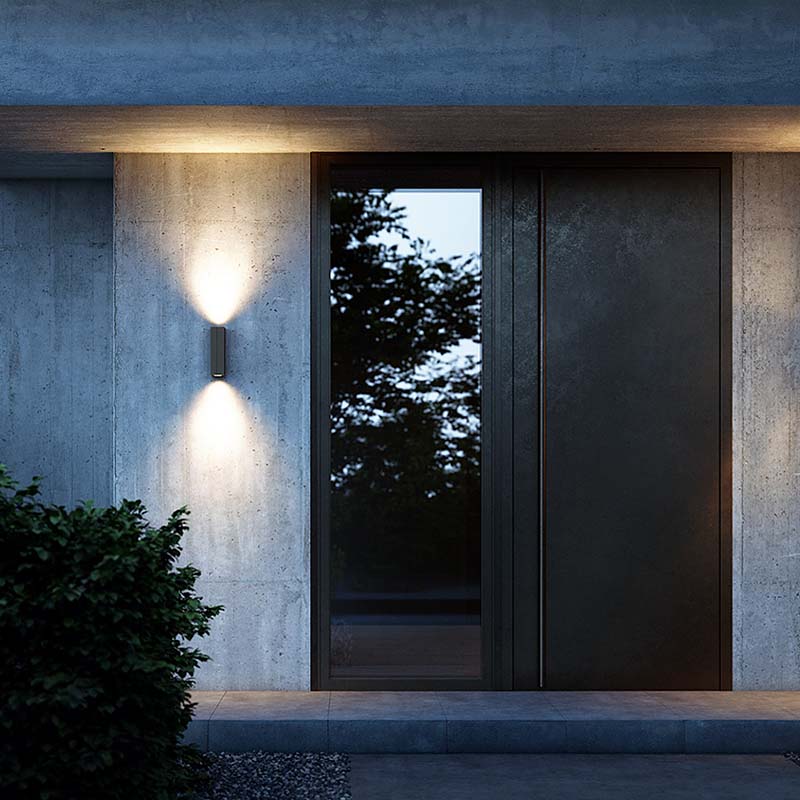 IP44 - Aussenleuchte Cut-Control anthrazit LED