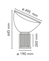 Flos - Tischleuchte Taccia