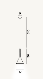 Foscarini - Pendelleuchte Aplomb G9