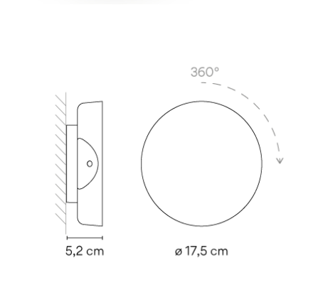 Vibia Lighting- Wandleuchte Dots 4670
