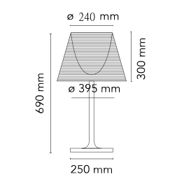 Flos - Tischleuchte Ktribe T2