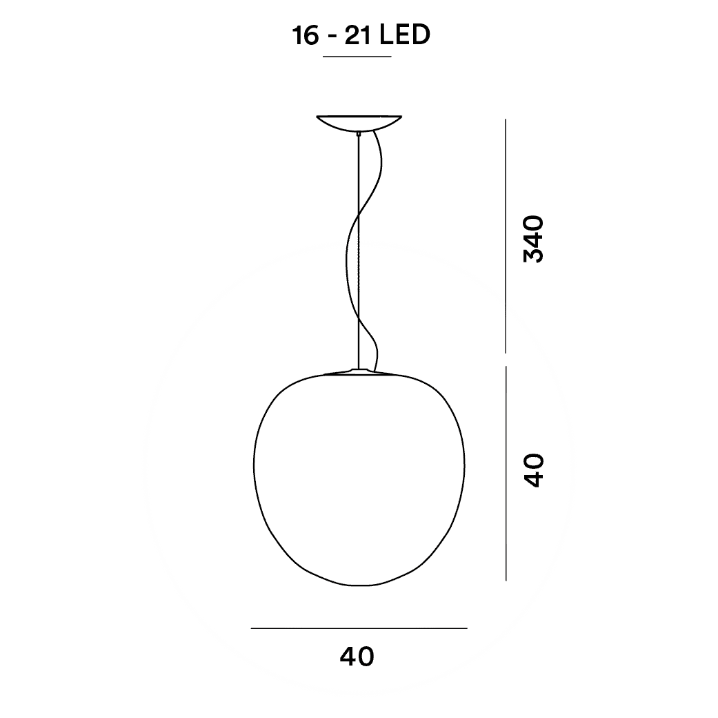 Foscarini - Pendelleuchte RITUALS weiss