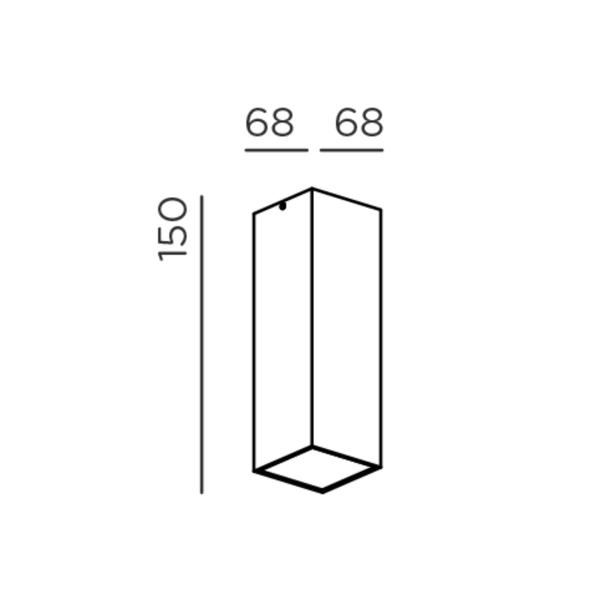 IP44 - Deckenleuchte down.3 S