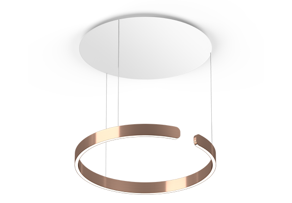 Occhio - Pendelleuchte Mito Sospenso 60 air wide xtra warm