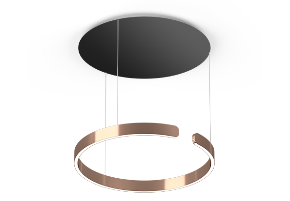 Occhio - Pendelleuchte Mito Sospenso 60 air wide xtra warm