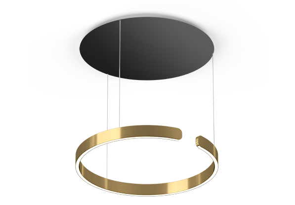 Occhio - Pendelleuchte Mito Sospenso 60 air wide xtra warm