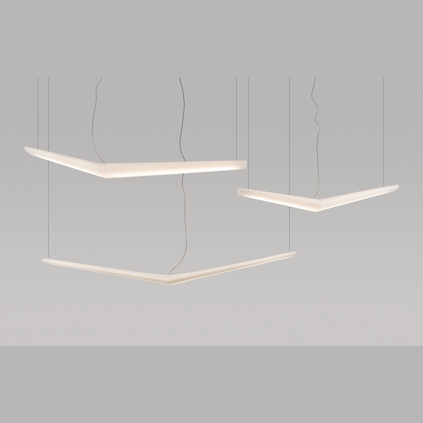 Artemide - Pendelleuchte Mouette Asymmetric nicht dimmbar