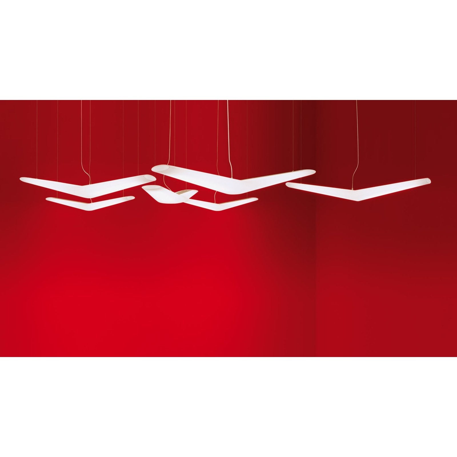 Artemide - Pendelleuchte Mouette Asymmetric nicht dimmbar