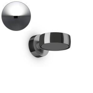 Occhio - Wandleuchte Sento verticale up 20 schwarz matt nur Base ohne Kopf