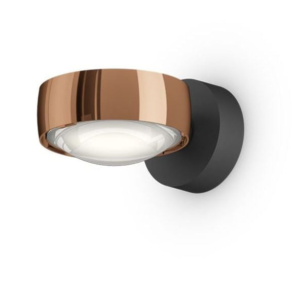 Occhio - Wandleuchte Sento E LED verticale rose gold nur Kopf