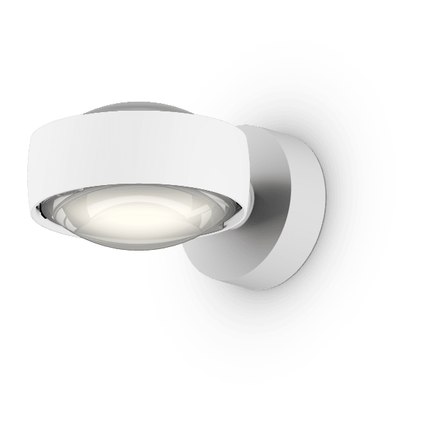 Occhio - Wandleuchte Sento D LED verticale weiß matt nur Kopf