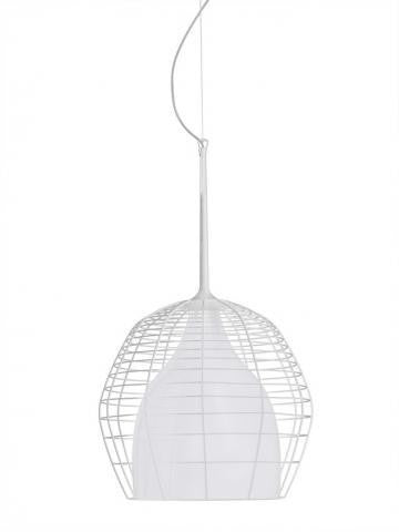 Foscarini - Pendelleuchte CAGE PICCOLA Weiss