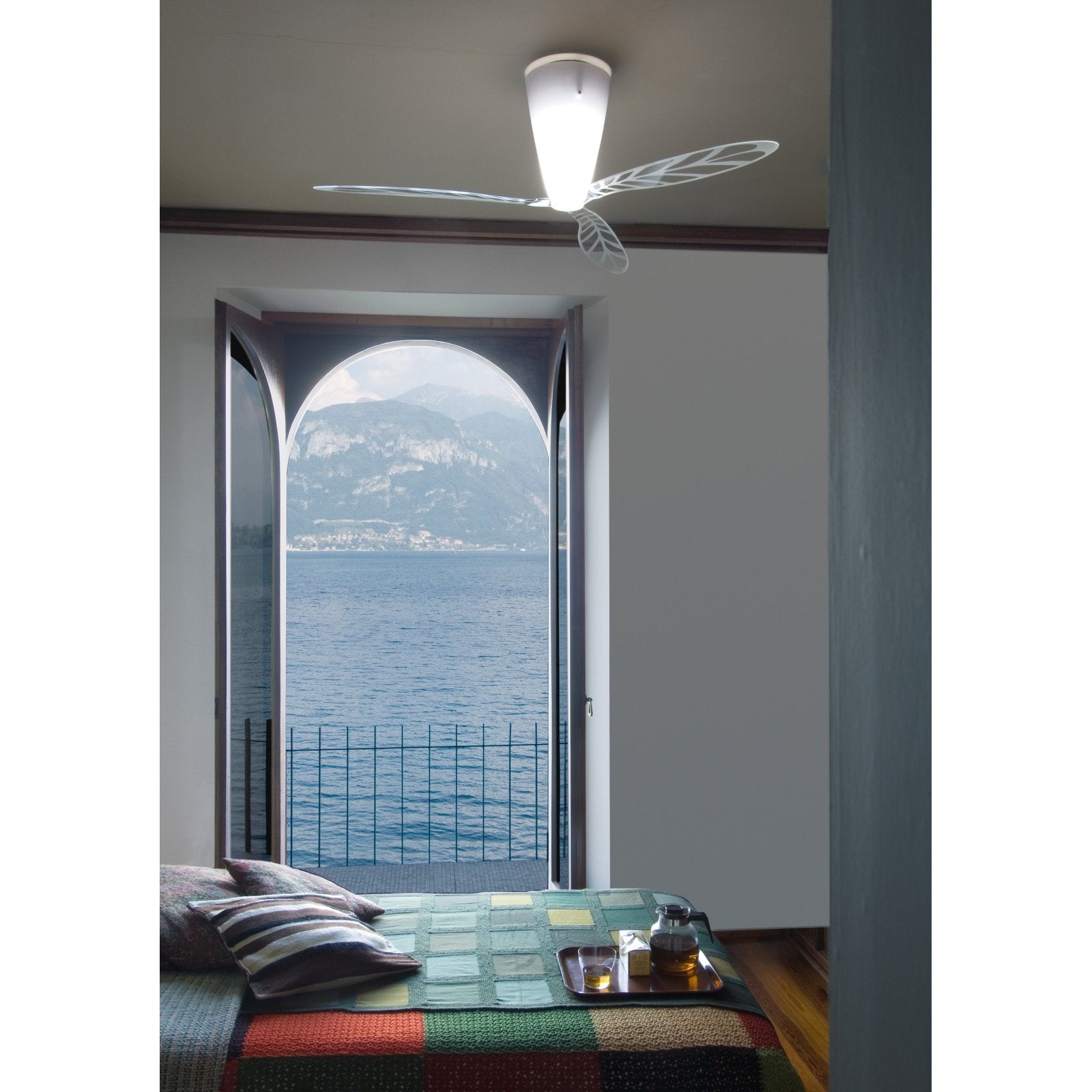 Luceplan - Deckenventilator Blow LED