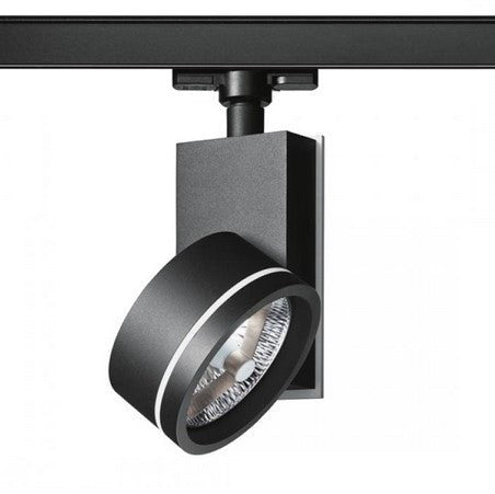 Artemide - Picto QR-LP111 Schwarz / Baldachin Grau