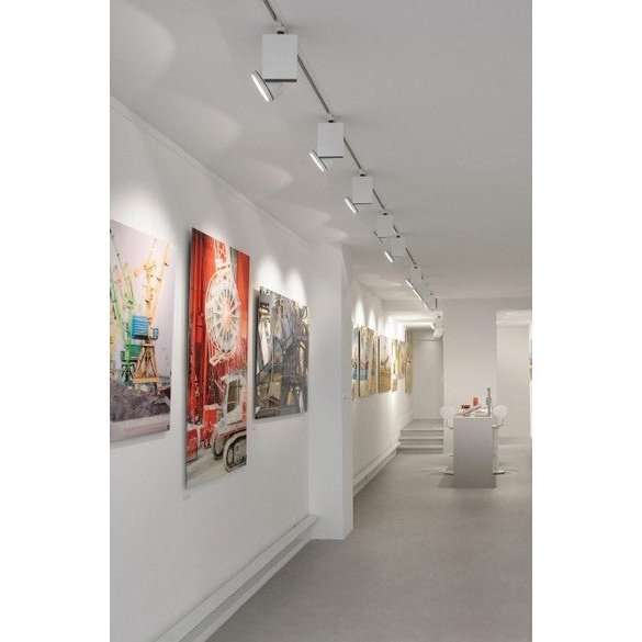 Artemide - Picto QR-LP111 Schwarz / Baldachin Grau
