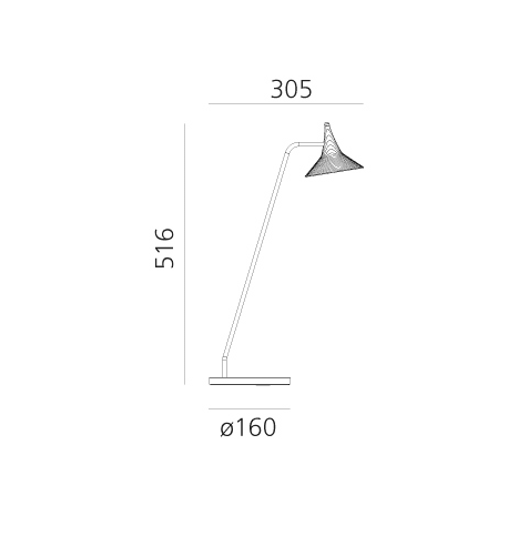 Artemide - Tischleuchte Unterlinden LED messing