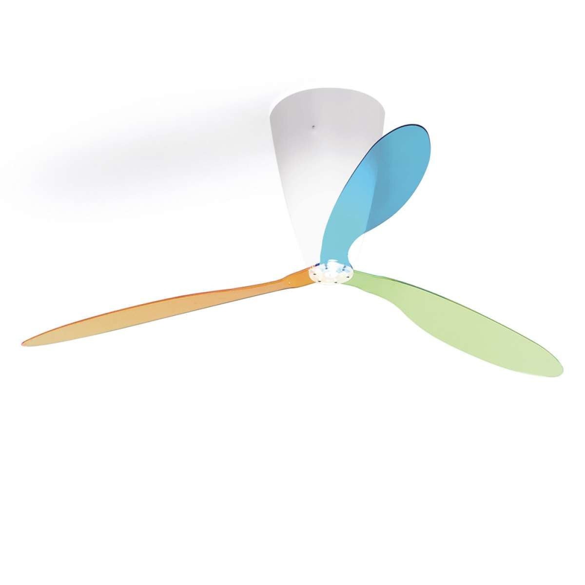 Luceplan - Deckenventilator Blow LED inkl. Fernbedienung