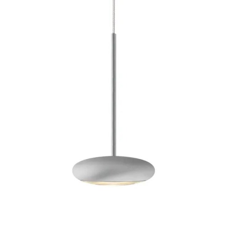 Bruck - Pendelleuchte BLOP 100° DLR, mattchrom nass lackiert