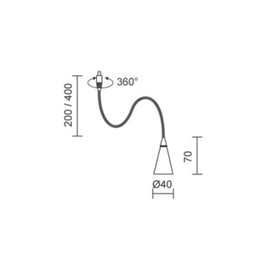 Bruck - Aufbaustrahler STAR/ZAP SPOT mattchrom