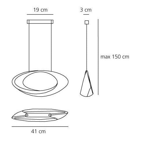 Artemide - Pendelleuchte Cabildo LED Sospensione