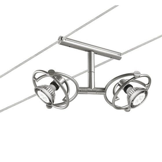 Cini&Nils - Seilleuchte TensoFaridue silber Ausstellungsware