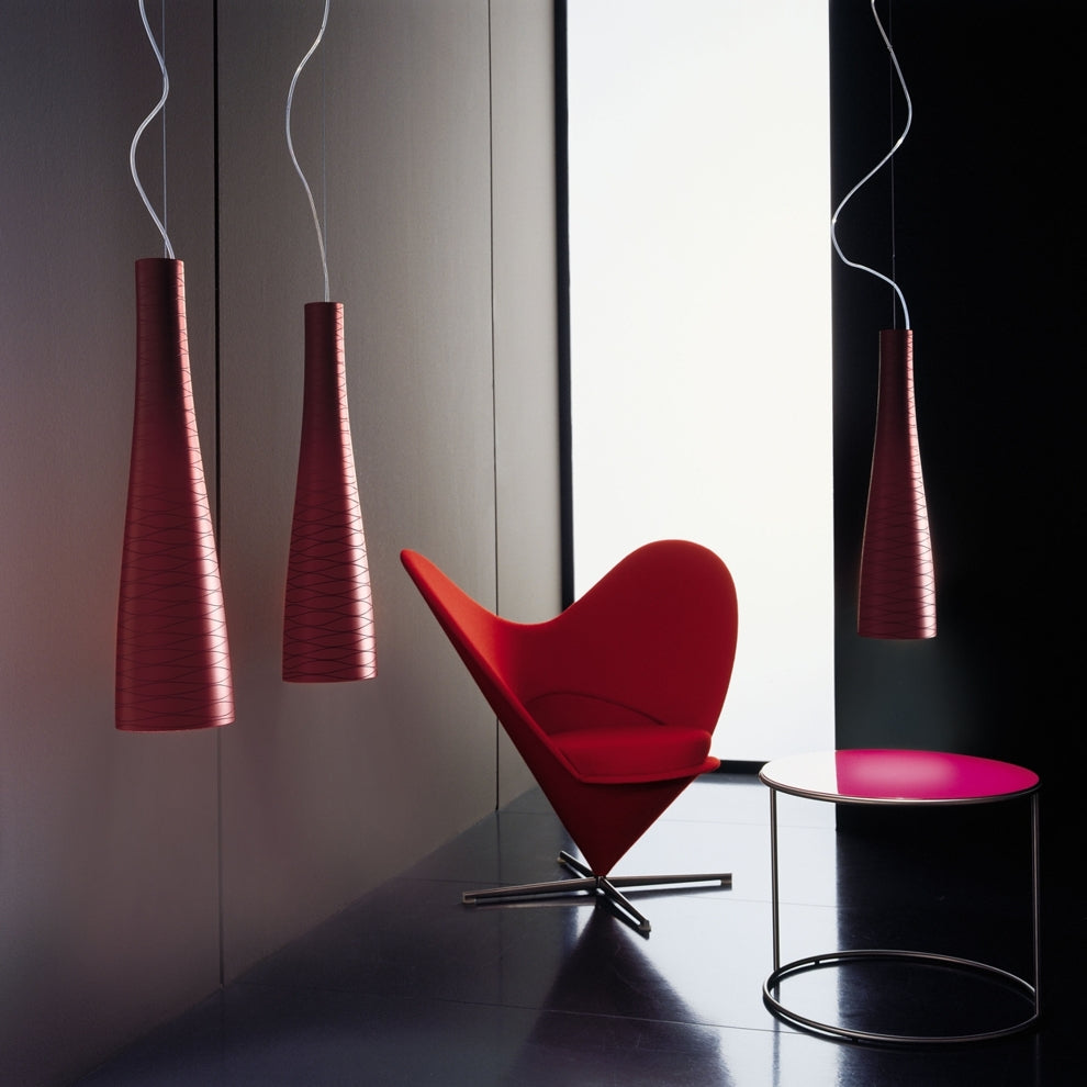 Leucos - Pendelleuchte Class 60, Rot