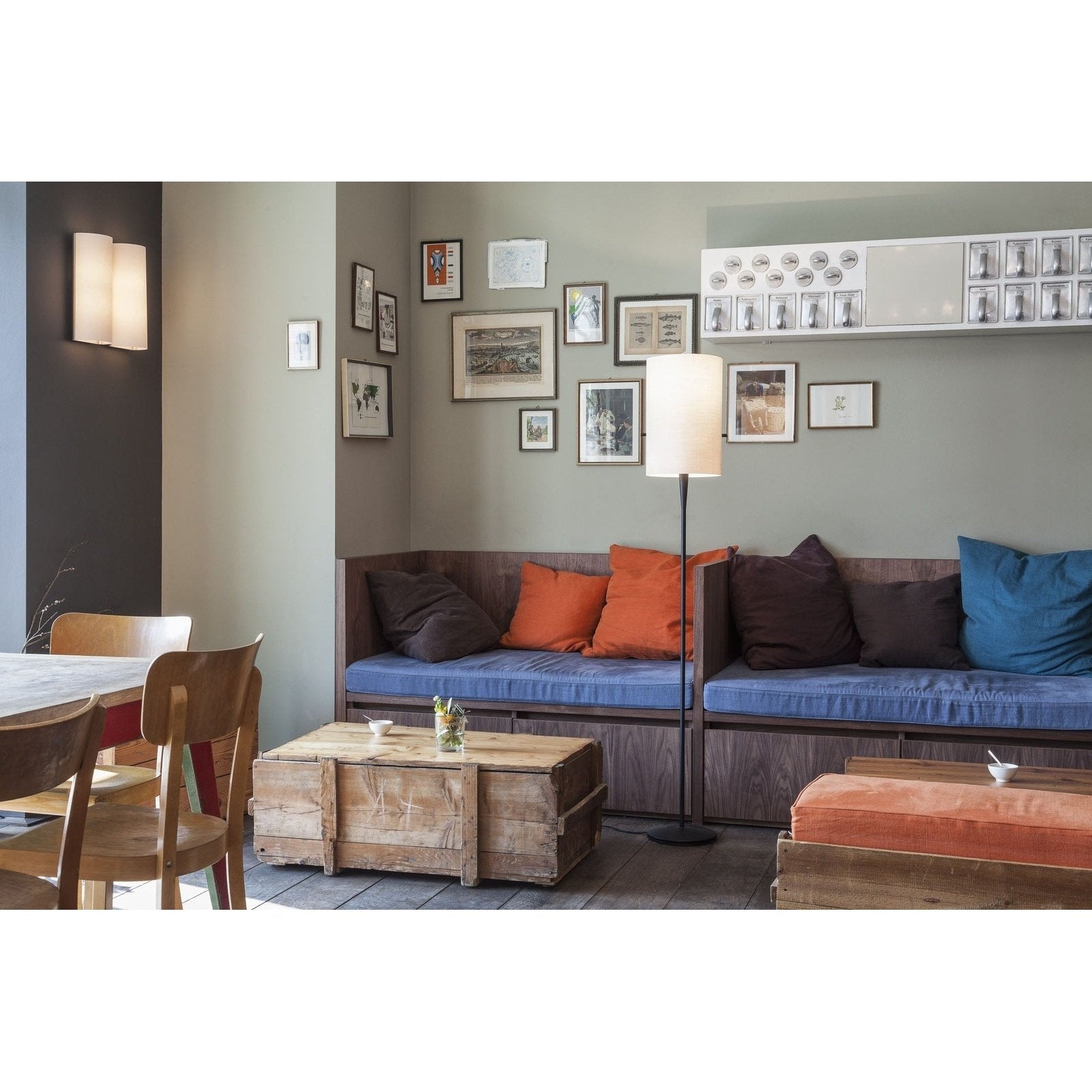 Serien Lighting - Wandleuchte Club Wall