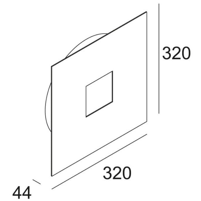 Delta Light Canvas 122 W Weiß max. 22W/2GX13 Ausstellungsware