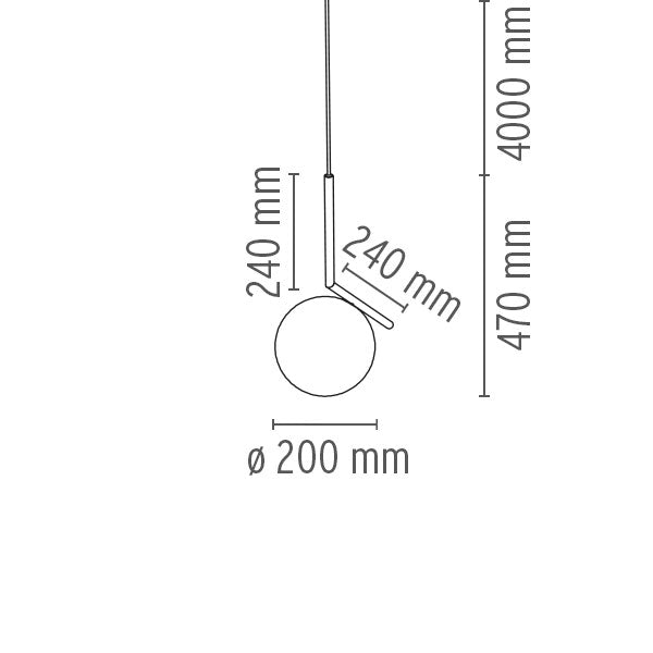 Flos - PendeIleuchte IC S1