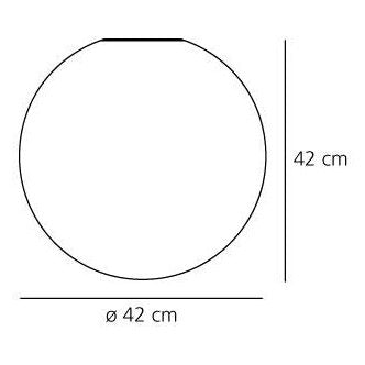 Artemide - Wand-/Deckenleuchte Dioscuri Parete Soffitto