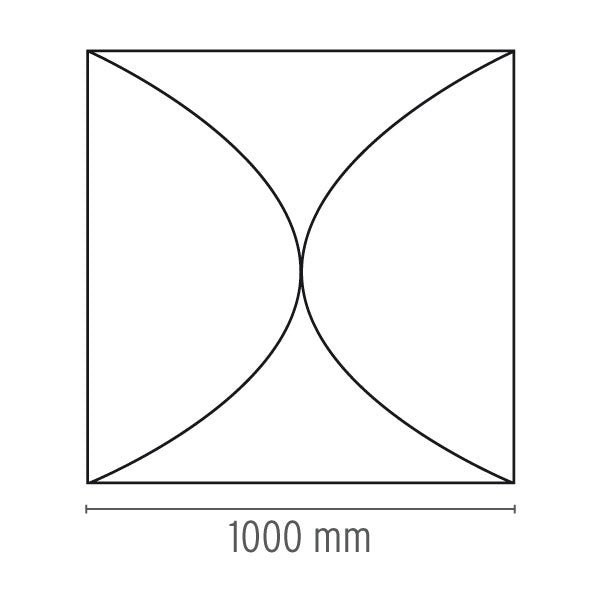 Flos - Wand-/Deckenleuchte Ariette 2