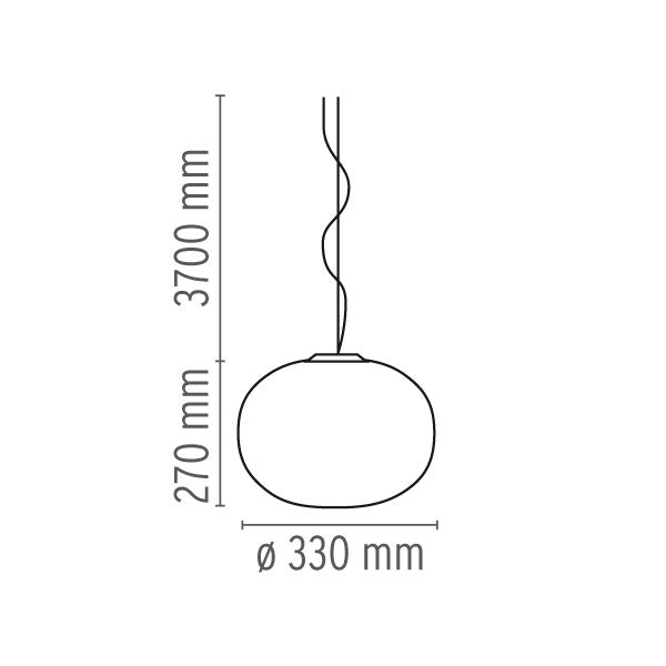 Flos - Pendelleuchte Glo-Ball