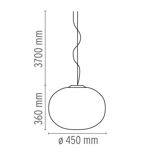 Flos - Pendelleuchte Glo-Ball