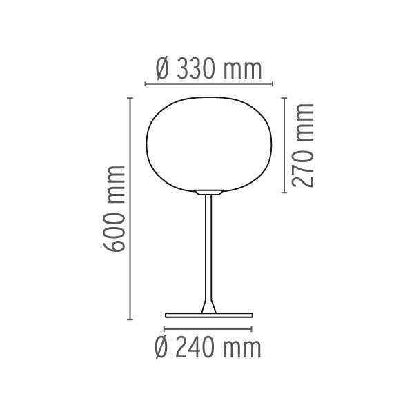 Flos - Tischleuchte Glo-Ball T1