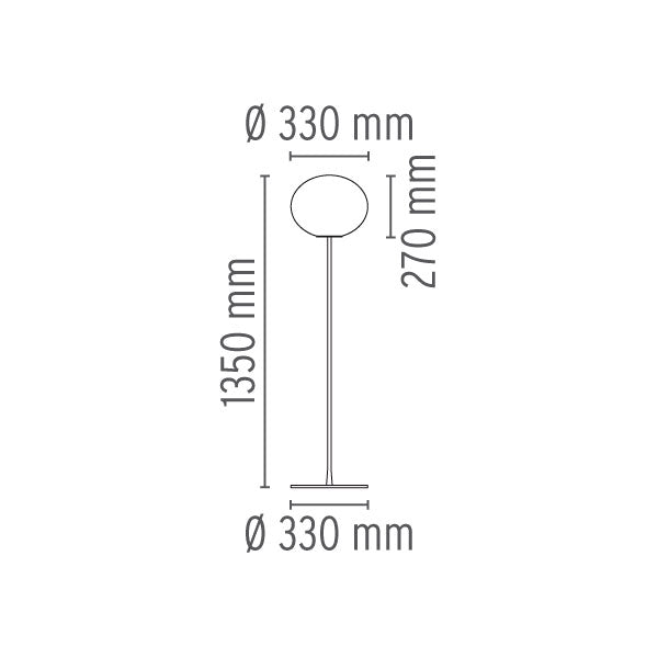 Flos - Stehleuchte Glo-Ball