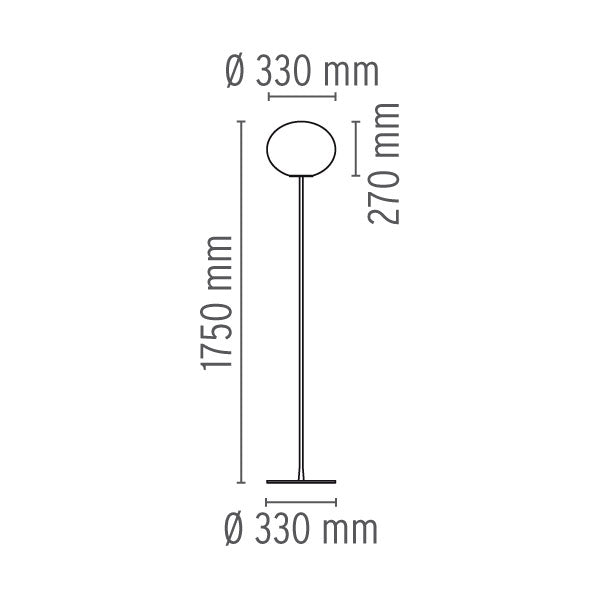 Flos - Stehleuchte Glo-Ball