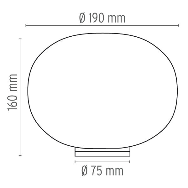 Flos - Tischleuchte Glo-Ball Basic