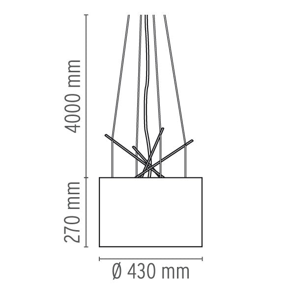 Flos - Pendelleuchte Ray S