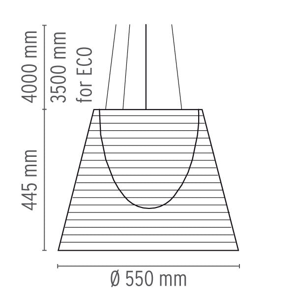 Flos - Pendelleuchte Ktribe S3