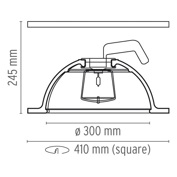 Flos - Deckeneinbauleuchte Skygarden Recessed Halo 12V