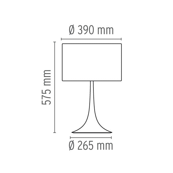 Flos - Tischleuchte Spun Light T1