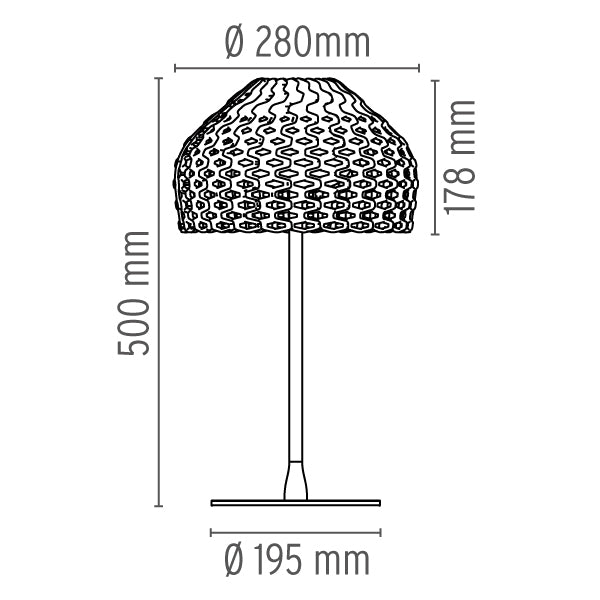 Flos - Tischleuchte Tatou T1