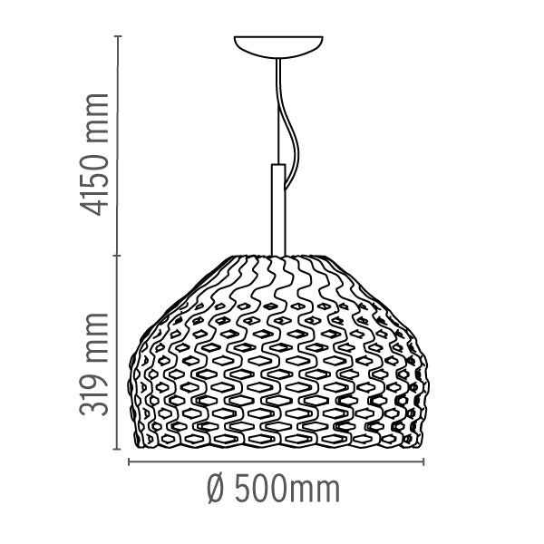 Flos - Pendelleuchte Tatou S