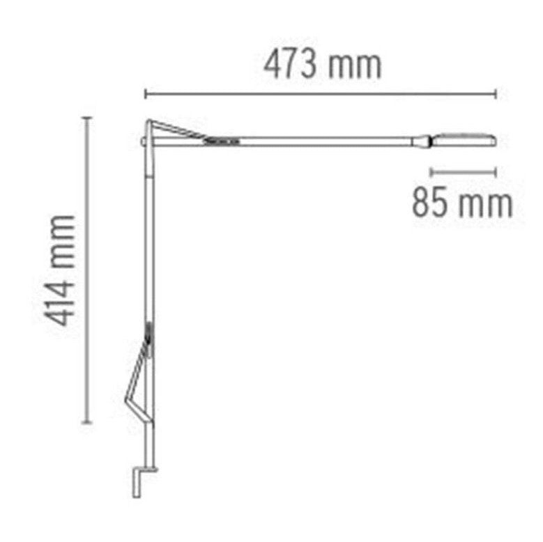 Flos - Wandleuchte Kelvin Edge weiss LED